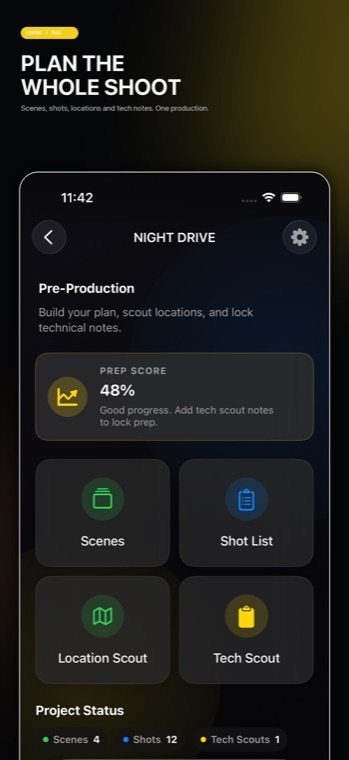 DOPro pre-production planning