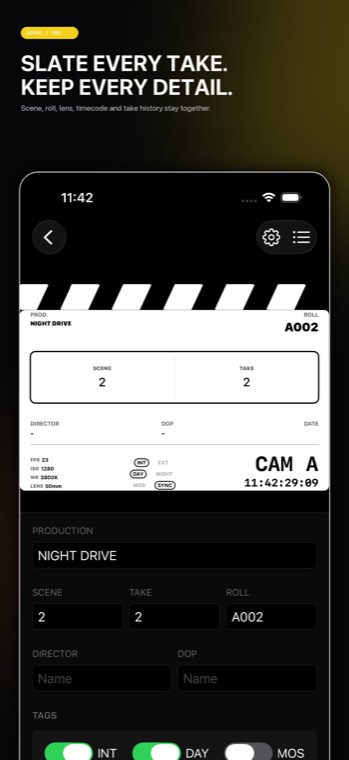 DOPro smart digital slate